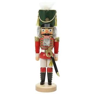 Nussknacker Nussknacker Gardesoldat lasiert - 44 cm - Original Erzgebirge - Christian Ulbricht
