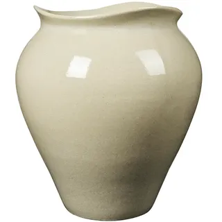 Broste Copenhagen Florentina Bodenvase beige XL 57cm
