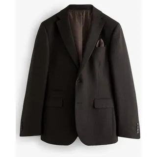 Next Baukastensakko Slim-Fit-Anzug-Sakko mit Struktur (1-tlg) braun 46 (GB: 36R)