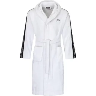 Kappa Herren Bademantel Valas 707404GG-11-0601 XXXL - Bright White - XXXL