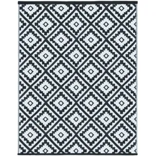 Outdoor-Teppich bahamas schwarz 160 x 260 cm