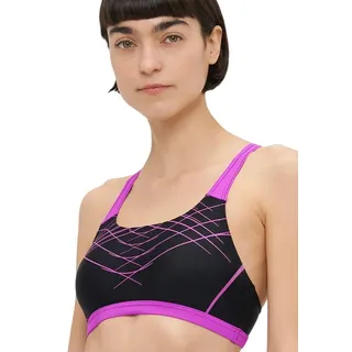 Arena Badeanzug Damen Schwarz/Pink 38