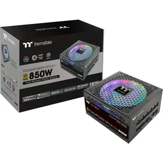 Thermaltake Toughpower GF3 ARGB 850W | PC-ATX-3.0-Netzteil | PCIe Gen 5.0 | 80-Plus-Gold | voll-modular | leiser 140 Lüfter | EU Zertifiziert