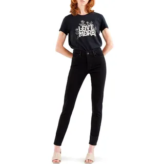Levi's 310 Shaping Super Skinny Schwarz 31/28