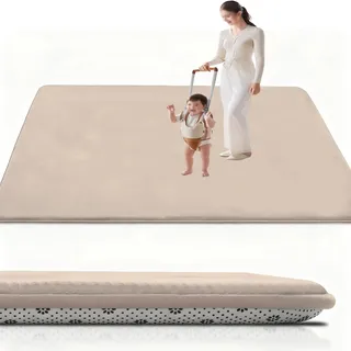 RxueSug Krabbelmatte Baby 200 x 300 cm, Spielmatte Kinder Spieldecke, Baby Spielmatte, Kinderteppich, Spielteppich, Bodenmatte Kinder Dicke 2 cm, rutschfest Seiten für drinnen und draußen