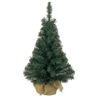 EDM Mini Weihnachtsbaum im Jute Sack 60 cm