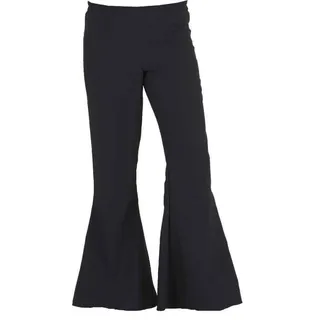 narrenkiste O9128 Damen Schlaghose schwarz Discohose - 52