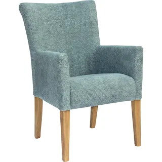 Home Affaire Armlehnstuhl King BESTSELLER Polyester blau