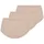 High Waist Brief 3 St Beige L