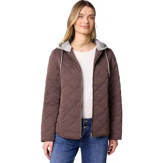 STREET ONE Jacke mit abnehmbarer Kapuze mahogany brown 34 - 34
