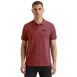 PME LEGEND Poloshirt TRACKWAY POLO (1-tlg) mit Stretch rot