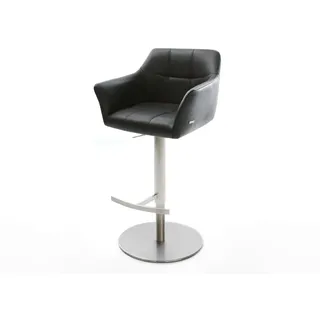 DeLife Barhocker Yulo-Flex 53 cm x 84 cm x 48 cm Schwarz