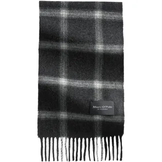 Marc O'Polo Schal MARC O'POLO "aus weicher Schurwolle", Herren, dunkelgrau, Obermaterial: 100% Wolle, kariert, Modetücher Schal