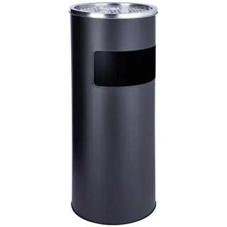 Svita Standaschenbecher 30 Liter Schwarz
