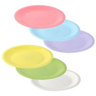 ENGELLAND Dessertteller 19 cm mehrfarbig 6er Set