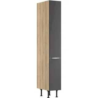 OPTIFIT Hochschrank Optikomfort Linus984 30 x 211,8 x 58,4 cm Anthrazit
