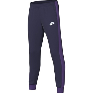 Nike Unisex Kinder Hose K NSW Club FLC Pant Winterized, Purple Ink/Purple Cosmos/White, FJ6021-555, L