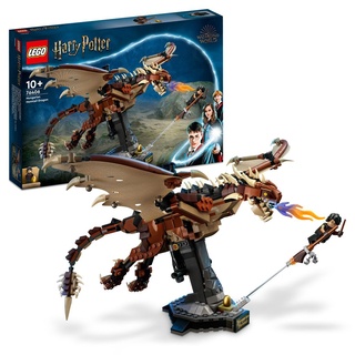 LEGO 76406 Harry Potter Ungarischer Hornschwanz, Drachen Spielzeug, Figur aus der Wizarding World, Fanartikel, Zimmer-Deko