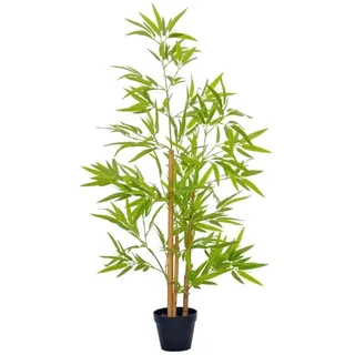Outsunny Künstlicher Bambus Grün 120 cm