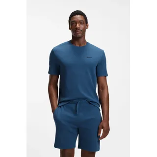 Boss Waffle T-Shirt blau L