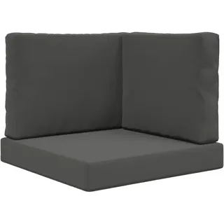 vidaXL Sofakissen für draußen 3 pcs 900744  Anthrazit