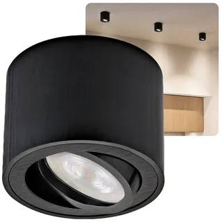 Sweet Led 5W rund schwarz