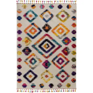 KADIMA DESIGN Arun Kurzflorteppich 200 x 290 cm Mehrfarbig