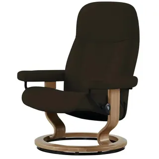Stressless Sessel Consul Leder 76 x 100 x 71 cm Braun mit Relax-Funktion
