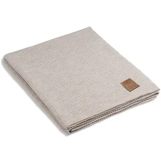 Knit Factory Dekokissen Knit Factory Maxx Plaid Beige