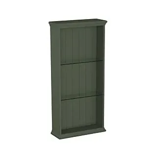 Vitra Valarte Wandregal 65812 53,5x20x113,5cm, wandhängend, Korpus Vintage grün, lackiert