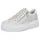 Plateausneaker Beige/Gold 43