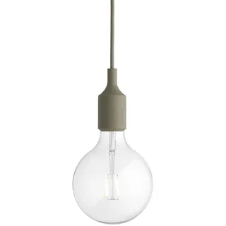 Muuto E27 LED Pendelleuchte, olivgrün