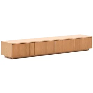 Kave Home TV-Lowboard Helvine Holz Braun Eiche