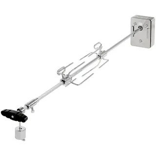 Taino Drehspiess, Silber, Metall, 11 cm, Grills & Outdoor-Küchen