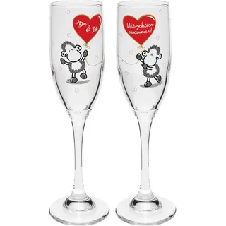 SHEEPWORLD Sektglas Set 0,2 l