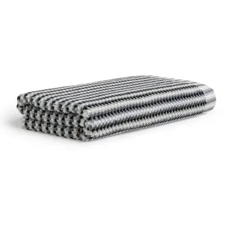 Möve Bliss bunt Badetuch 67 x 140 cm grau/schwarz/silber