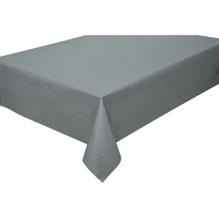 Peyer Syntex Tischdecke Oslo Ø 140 cm Grau