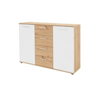 IPERBRIKO Jelsi 210 x 85 x 35 cm artisan eiche (nachbildung)/weiß