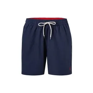 Polo Ralph Lauren Herren Badeshorts blau unifarben, blau, NOS