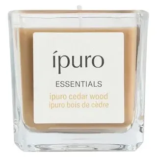 ipuro Duftkerzen Essentials cedar wood, im Glas, 125g
