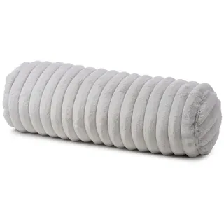 Fürstenhof Kissenrolle 60 x 20 cm Polyester Silber