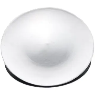 Weihnachtsdeko Teller Silberfarben rund Ø 33 cm - Kunststoff