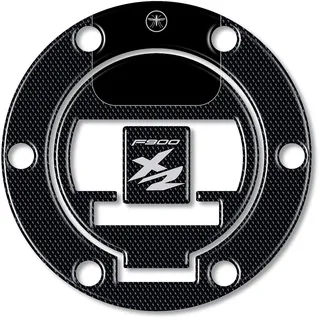 LABELBIKE 3D Motorrad Tankdeckelaufkleber kompatibel mit BMW | F900XR - F900 XR, Harzschutz, Kratzfestigkeit, Dekoration