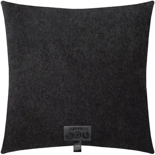 Zoeppritz Kissenbezug Soft-Fleece 40 x 40 cm Schwarz