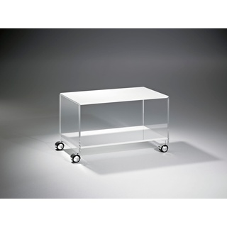 Places of Style Couchtisch Remus, aus Acrylglas Einheitsgröße weiß Glas-Couchtische Glastisch Tische