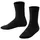 Unisex Kinder Socken K So nachhaltige Baumwolle einfarbig 1 Paar Schwarz Black 3000 27-30 27-30