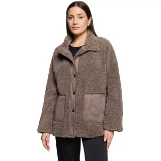 Betty Barclay Outdoorjacke mit Plüsch in braun, 42