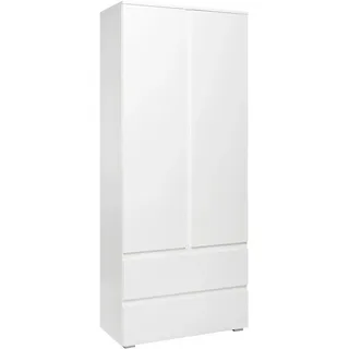 Möbel Boss Mehrzweckschrank 80 x 191 x 40 cm Weiß