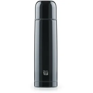 Blumtal Thermosflasche schwarz 1 l