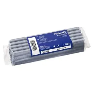 Pelikan Knete Plastilin grau 1 kg